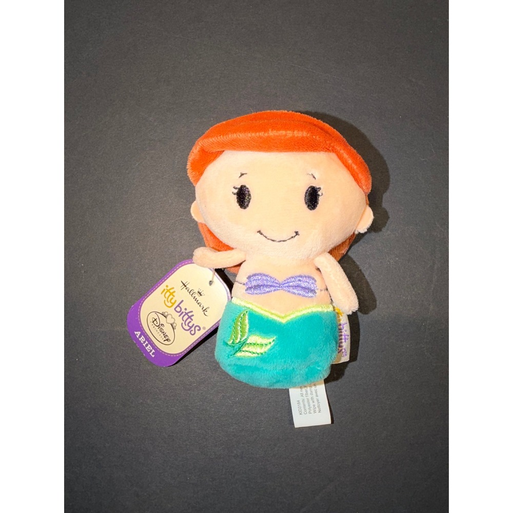 Hallmark Itty Bittys Disney Princess Ariel Plush‎ Miniature Stuffed Toy KID3184